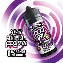 Load image into Gallery viewer, Seriously Pod Fill 100ml 50/50 (20 Flavours)