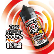 Load image into Gallery viewer, Seriously Pod Fill 100ml 50/50 (20 Flavours)