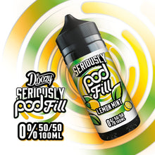 Load image into Gallery viewer, Seriously Pod Fill 100ml 50/50 (20 Flavours)