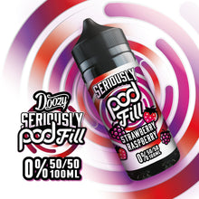Load image into Gallery viewer, Seriously Pod Fill 100ml 50/50 (20 Flavours)