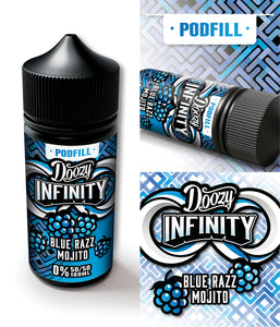 Doozy Infinity PodFill 100ml 50/50 (6 Flavours)