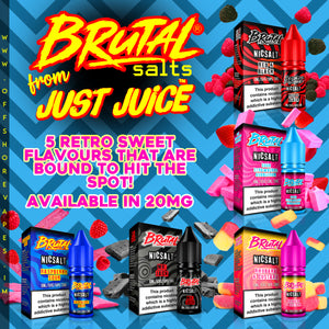 Brutal Nic Salt by Just Juice