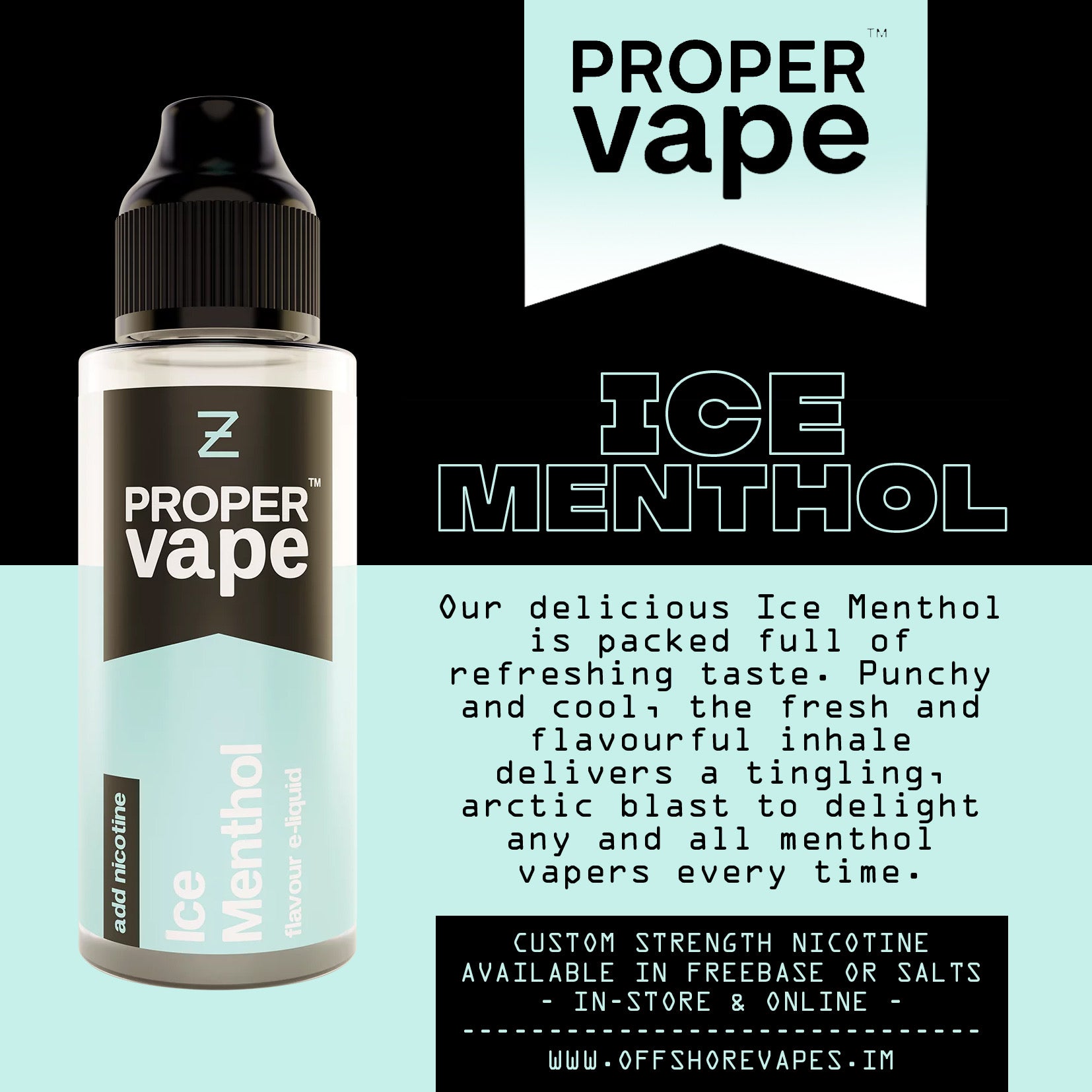 Zeus Juice - Proper Vape 100ml Offshore Vapes - Isle of Man Zeus Juice - Proper Vape 100ml Offshore Vapes - Isle of Man