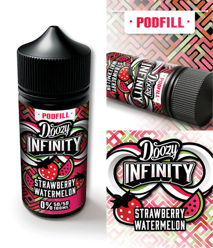 Doozy Infinity PodFill 100ml 50/50 (6 Flavours)