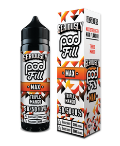 Seriously Pod Fill Max 40ml - 50/50 (6 Flavours)