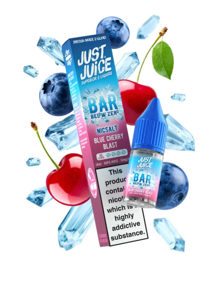 Below Zero BAR Salts by Just Juice  Offshore Vapes - Isle of Man