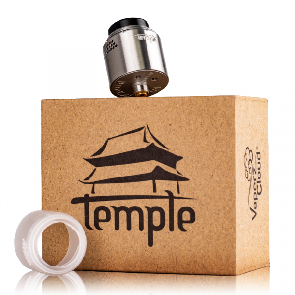 Temple RDA 25mm (2020 Edition) by Vaperz Cloud
